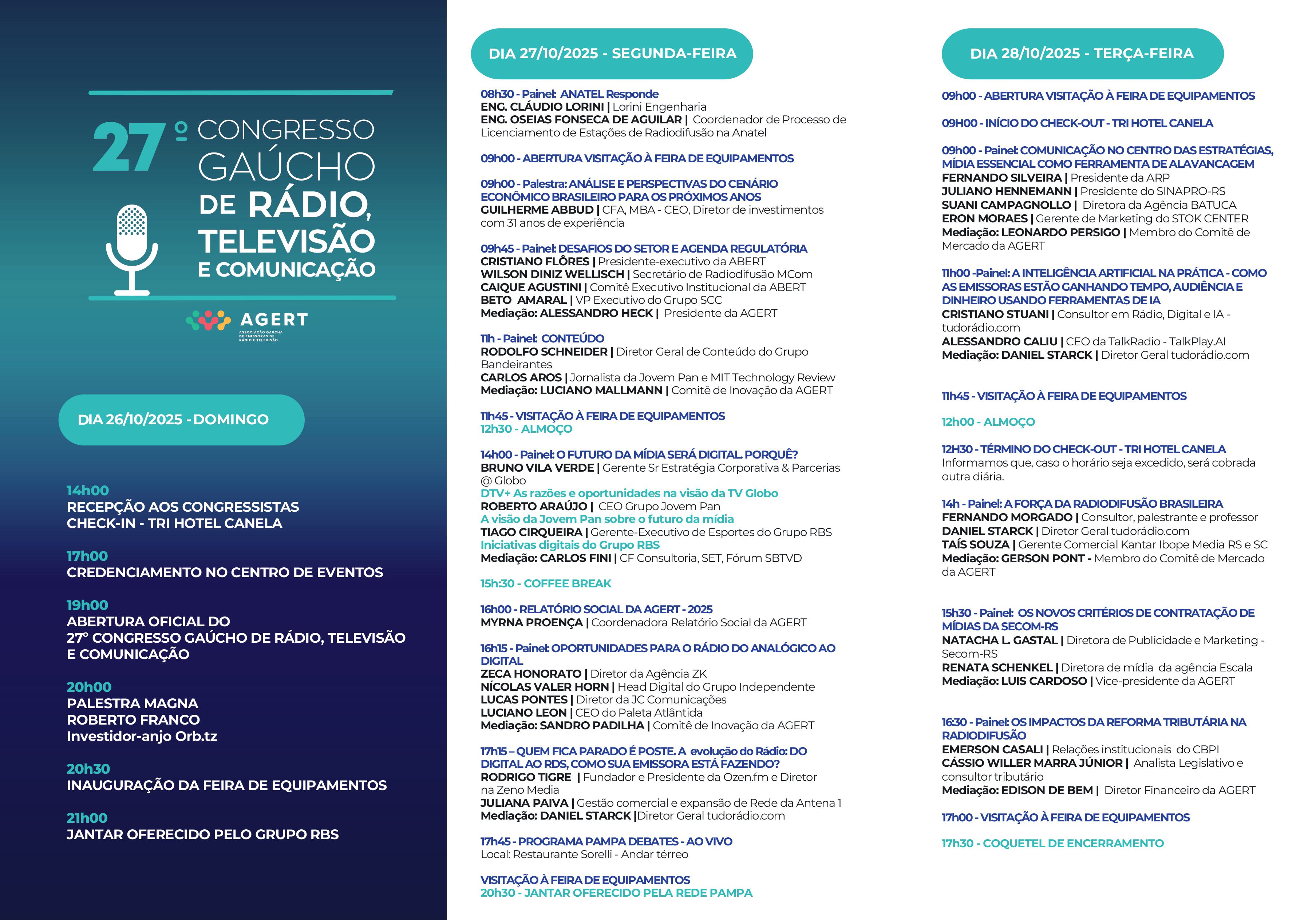 FOLDER PROGRAMACAO- INTERNO