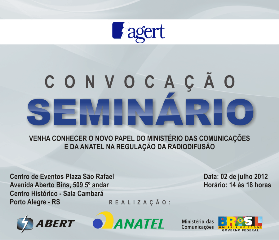 convite agert